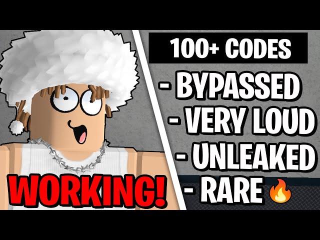 100+ BEST Bypassed Roblox Audio Codes/ids (APRIL 2024)  [WORKING]