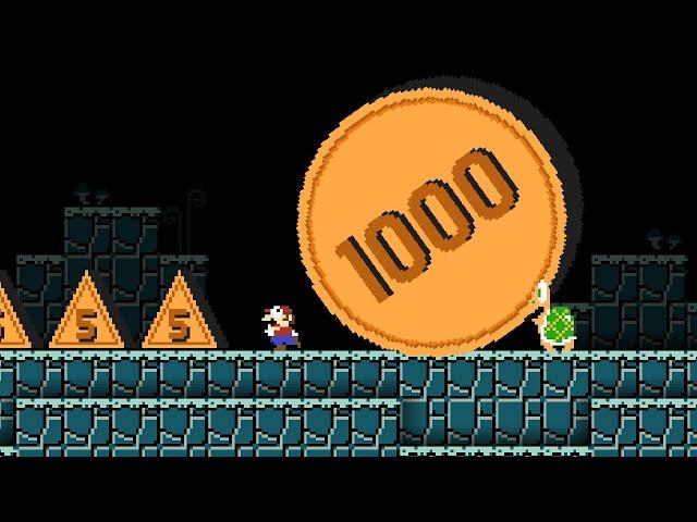 When Coins become 1000x more dangerous in Super Mario Bros.