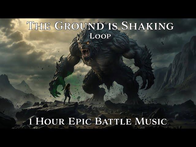 The Ground is Shaking | Loop | 1 Hour Epic TTRPG Battle Music