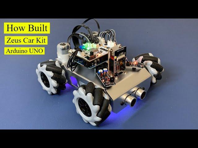 The coolest robot I've ever built! SunFounder Zeus Car Kit USE Arduino UNO