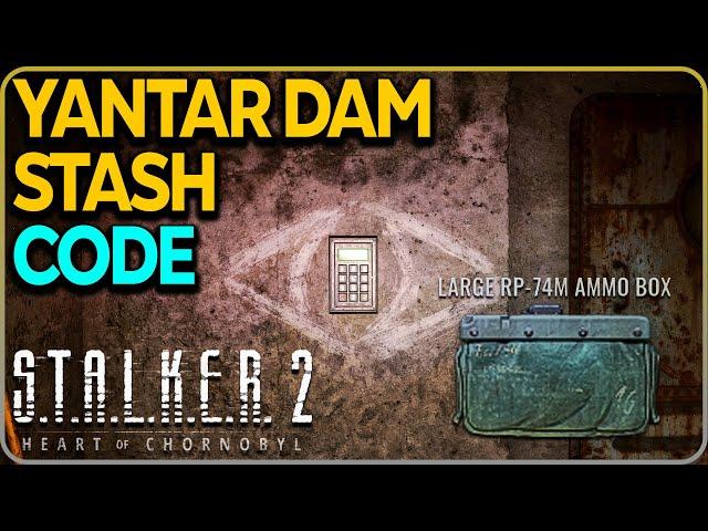 Yantar Stash Door Code (Large RP-74M Ammo Box Location) Stalker 2