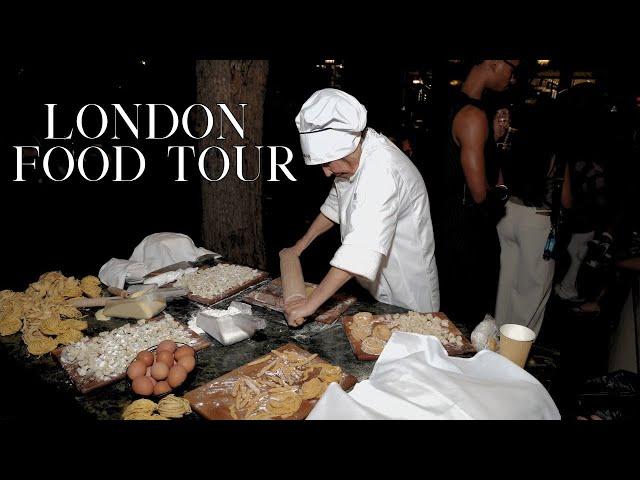 The Ultimate London Food Tour: 5 Star British Breakfast, Sausage Rolls, Pasta & Basque Cheesecake!