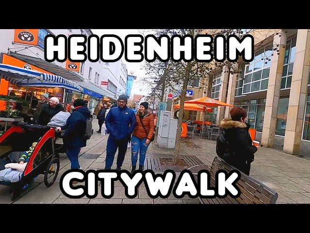 Heidenheim City Walk | Germany Walking Tour |