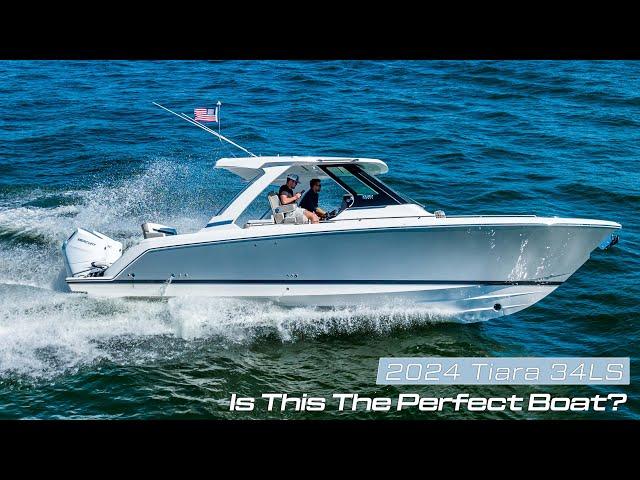 2024 Tiara 34LS - In-Stock - Complete Walkthrough & Rough Water Testing