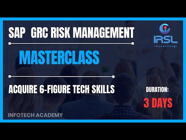 [Day 1] SAP GRC Risk Management Masterclass