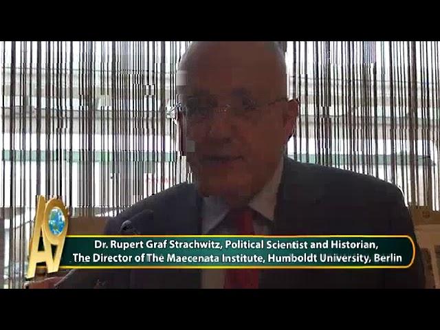Dr. Rupert Graf Strachwitz, Political Scientist and Historian, The...