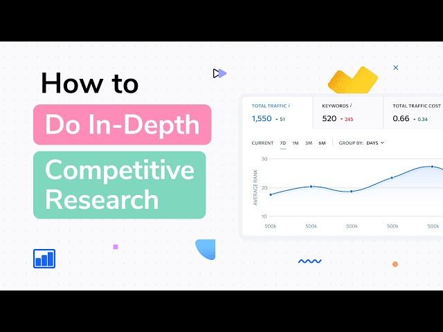 How to Do In-Depth Competitive Research with SE Ranking