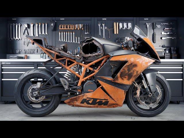 KTM RC 200 restoration | Restored KTM rc200 | Old Bike Restoration And Repair