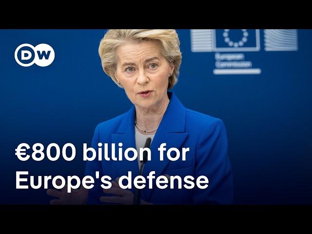 Europe to massivly boost defense spending, Ukraine support | DW News