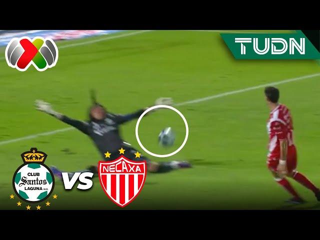 ¡Super atajada de Carlos Acevedo! | Santos 0-1 Necaxa | Liga Mx -AP2024 - J6 | TUDN