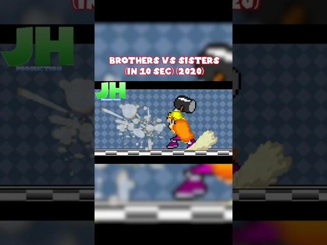 Brothers vs Sisters (in 10 Sec) (2020)