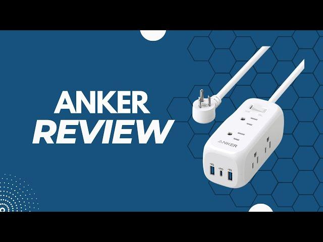 Review: Anker 332 USB C Power Strip Surge Protector(300J),6 Outlets and 20W Power Delivery