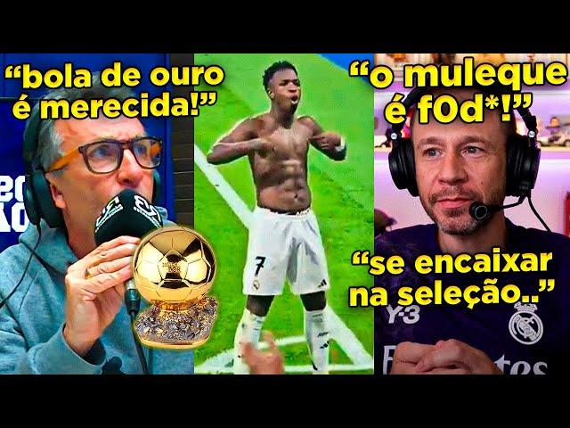 ️VINI JR. É BRABO DEMAIS!! MÍDIA BRASILEIRA REAGE À HAT-TRICK ABSURDO DE VINICIUS JR!!