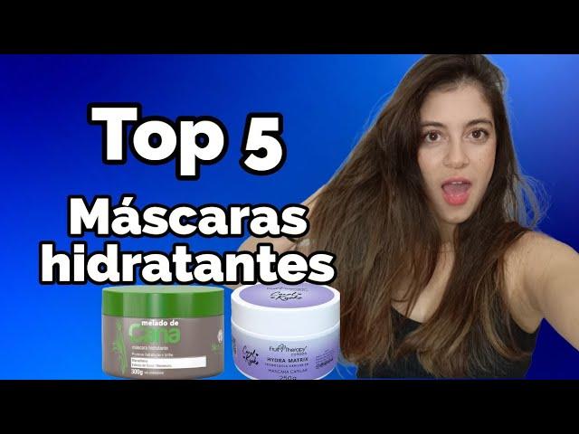 Top 5 MÁSCARAS que Hidratam DEMAIS o cabelo