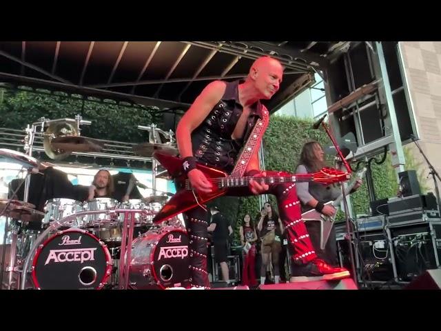 Accept  - Live -  Midnight Mover - Rainbow  Backyard Bash 2024