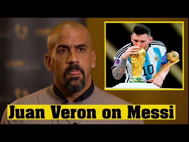 (English Sub) Juan Sebastian Veron on Argentina winning WC "Messi & Maradona are in the same place."