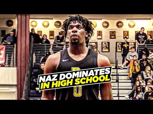 NBA Sixth Man of the Year NAZ REID Dominates in High School! (FULL GAME)