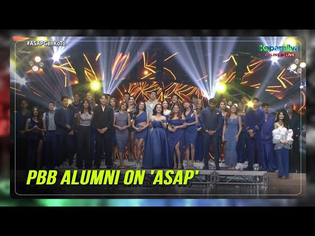 'All Stars?': Former Pinoy Big Brother housemates grace 'ASAP' stage as new season airs