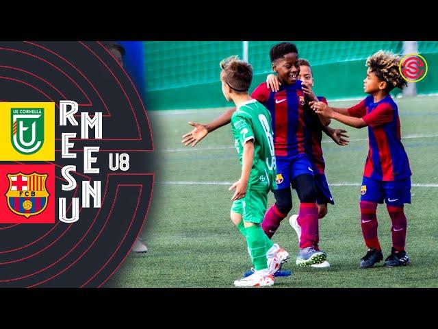 RESUMEN: UE Cornellà vs FC Barcelona Prebenjamín U8 2023