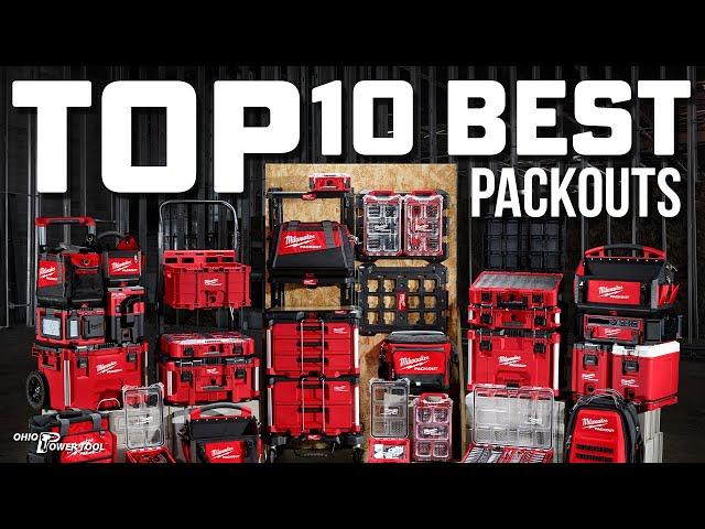 Milwaukee PACKOUT Top Ten Accessories - Tool Boxes, Crates, Cabinets, and MORE!