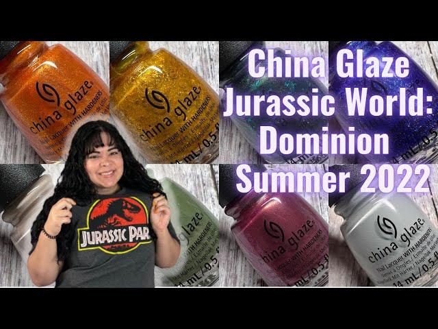 China Glaze Jurassic World: Dominion Summer 2022 Collection - Janixa - Nail Lacquer Therapy