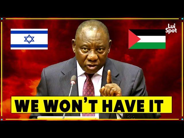 south africa isn't backing down. shocks the west with a calls to action against israel