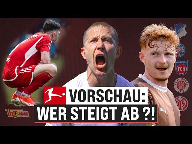 Bundesliga: So brutal wird der Abstiegskampf! | Prognose Saison 2024/25