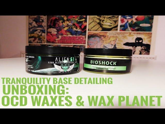 Tranquility Base Detailing Unboxing: OCD Waxes & Wax Planet