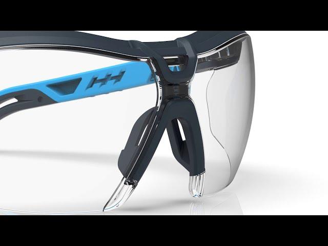 uvex i-5 safety spectacles - Innovative lens design for greater protection (EN)