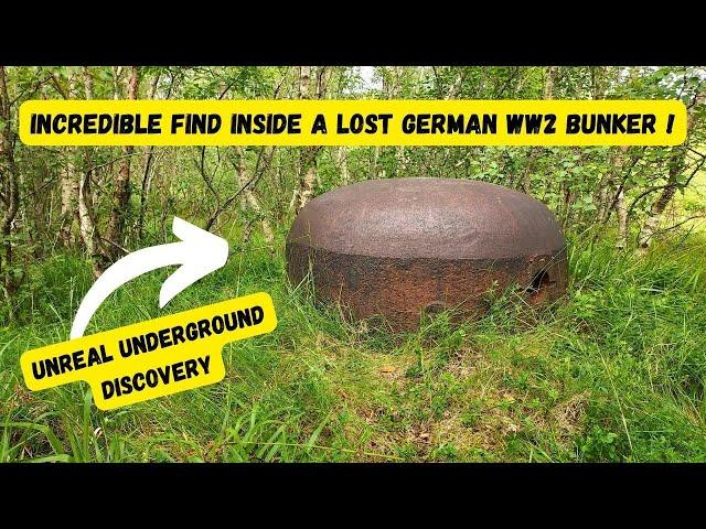 INCREDIBLE find inside a lost German WW2 bunker. Can we do the 5th week ?