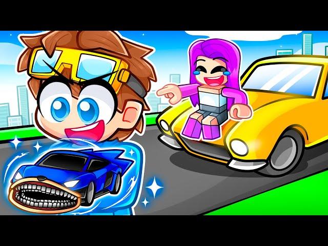 Pretending to be a Noob, Then Using SHIN SONIC SUPERCAR In Roblox! (Driving Empire)