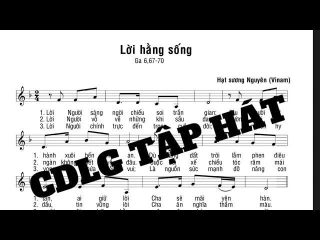 Lời Hằng Sống (Hạt Sương Nguyên) #cdlgtaphat