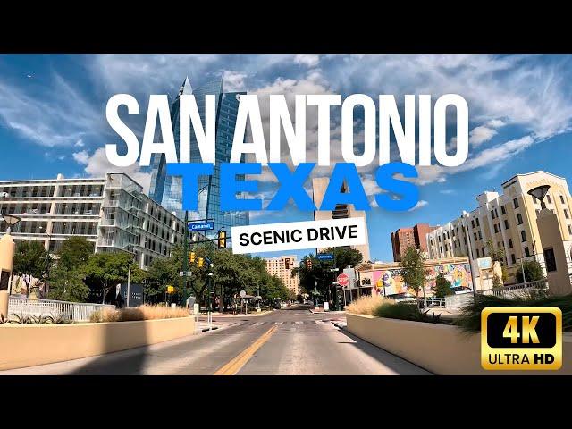  Driving San Antonio TX / 4K HDR / Scenic Drive