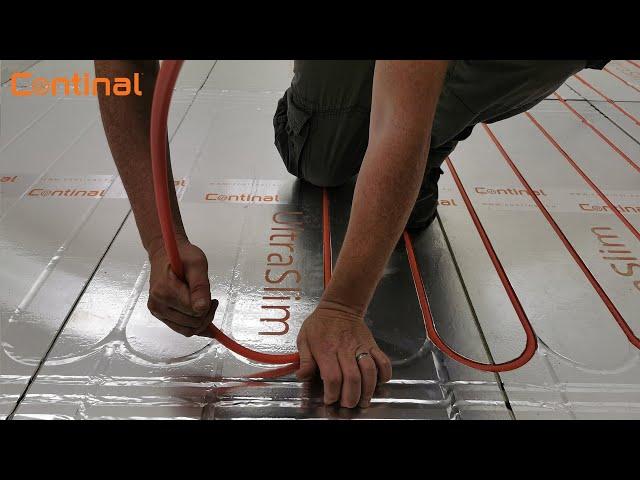 How to install UltraSlim™-15 overfloor system by Continal Underfloor