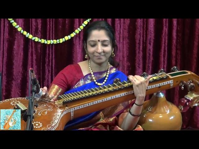 Saadinchane... Pancharatna Kriti (Aarabhi, Adi, Thyagaraja) by Rajyashree Josyer Shrikanth