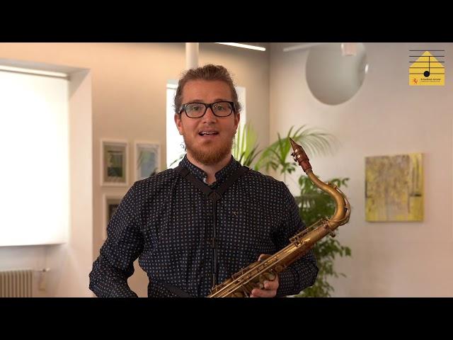 Vorstellung Lehrkräfte der Städtischen Musikschule Schwäbisch Gmünd: Saxophon: Bastian Brugger