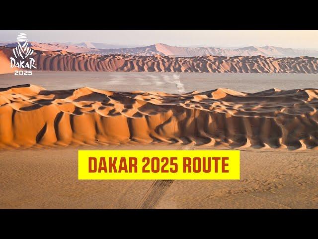 Discover the 2025 Dakar Route / المسار الرسمي لرالي داكار 2025