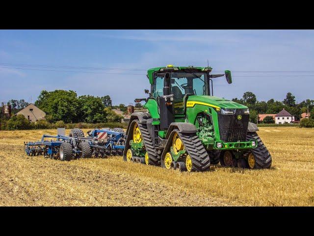 Podmítka po pšenici 2024 I John Deere 8RX410 & Köckerling Rebell 