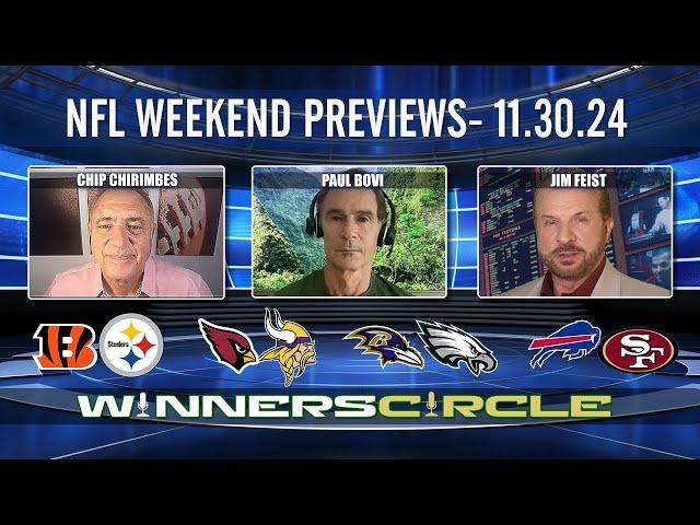 NFL Discussion Today: Steelers vs Bengals, Cardinals vs Vikings, Ravens vs Eagles & Bills vs 49ers