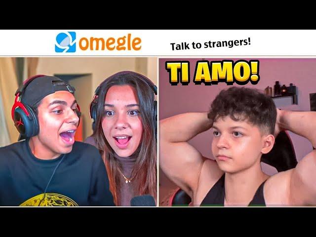 GUIDO in CUFFIA mia SORELLA su OMEGLE!