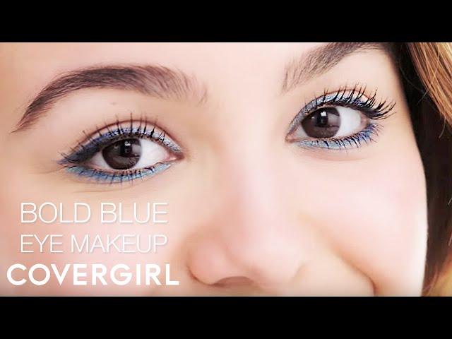 Bold & Blue Eye Makeup Tutorial | COVERGIRL