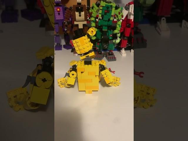 Lego fnaf moc: Withered Golden Freddy #lego #moc #fnaf #fnaf2 #fnafmovie #fnafhelpwanted2