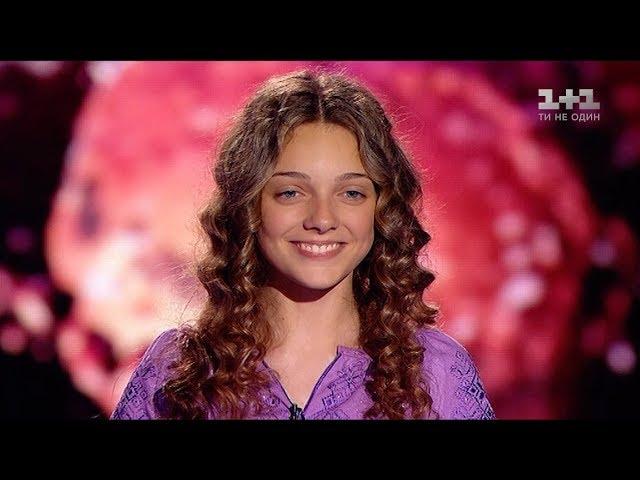 Christina Zhukovska 'Oi ty, zhavoronku' – Blind Audition – Voice.Kids – season 4