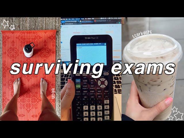 how to deal with EXAM STRESS | days in my life