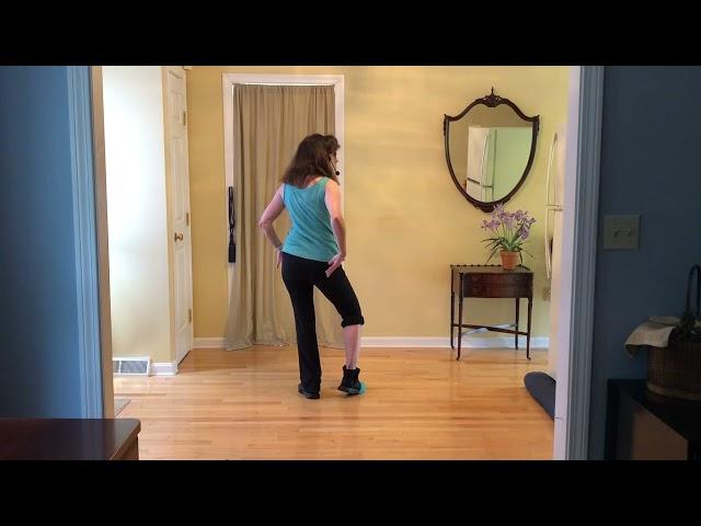 Hip Rolls, Turning Hip Rolls, Hip Roll with Bump -  How To Do in Line Dance Dancing