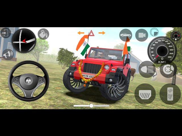 Dollar (Song) Modified Mahindra White Thar || Indian Cars Simulator 3D || Android Gameplay Part 0