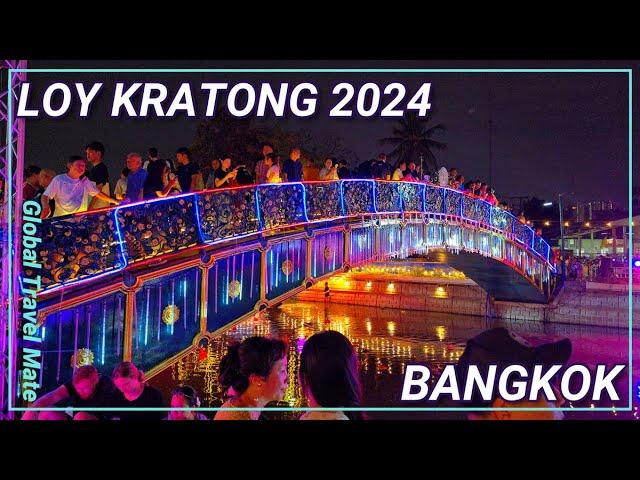 BANGKOK Loy Kratong Lantern Festival 2024  Thailand