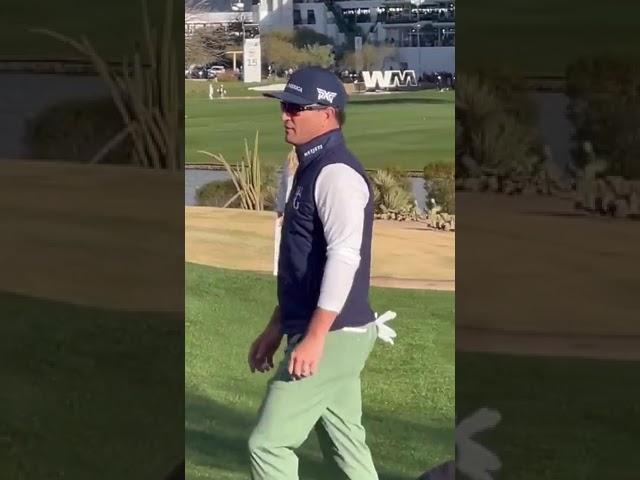 Zach Johnson caught in furious bust-up with spectators at TPC Scottsdale #WMPO #Golf