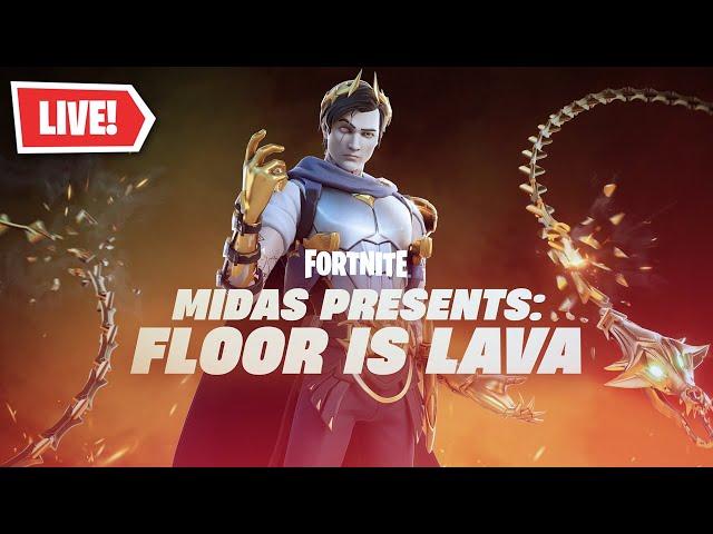 UNREAL PRACTICE!  FORTNITE LIVE 1V1'S,BR & FLOOR IS LAVA!  - 88/365