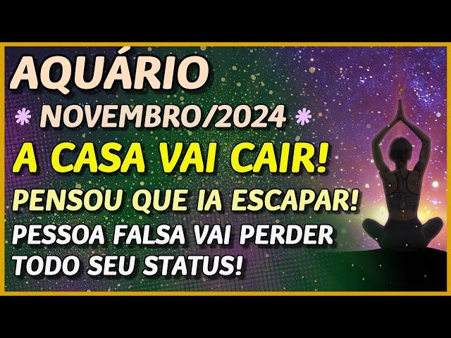 AQUÁRIO  // A CASA VAI CAIR! ️- PENSOU QUE IA ESCAPAR, VAI SER PEGO! ️